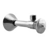 Angle Stop, 1/2 in. Copper Sweat - Round Handle