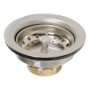 Post Style  Stainless Steel Basket Strainer