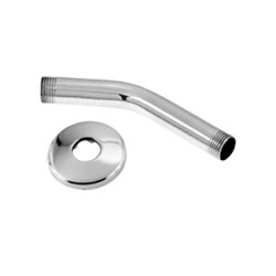 1/2 in. x 6 in. Shower Arm with Flange
