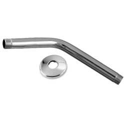 1/2" x 10" Shower Arm with Sure Grip Flange